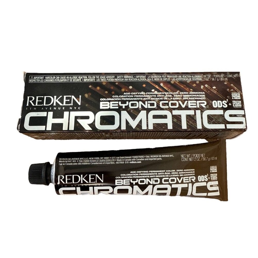 Redken Chromatics Beyond Cover Permanent Haircolor 2 oz 8Gi Gold/iridescent